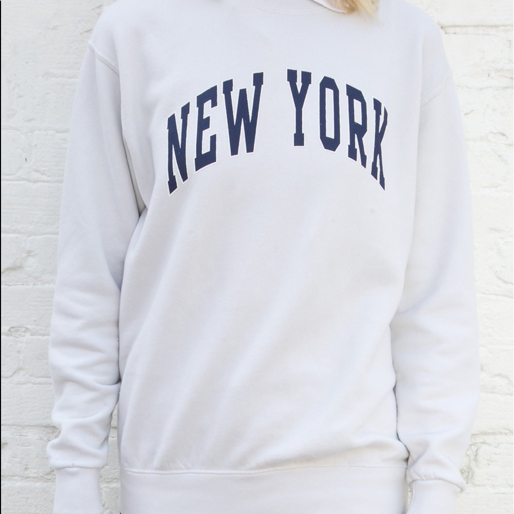 Erica Off-White New York Crewneck Sweatshirt